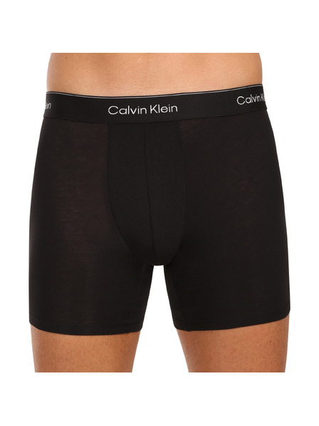 Calvin Klein Set de trei - boxeri bărbați Calvin Klein negri