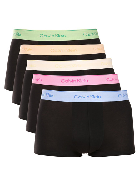 Calvin Klein Set cinci - Boxeri bărbătești Calvin Klein negri