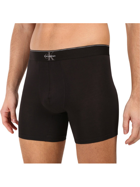 Calvin Klein Set de trei - boxeri bărbați Calvin Klein negri