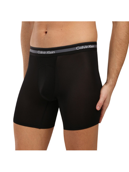 Calvin Klein Set de trei - boxeri bărbați Calvin Klein negri