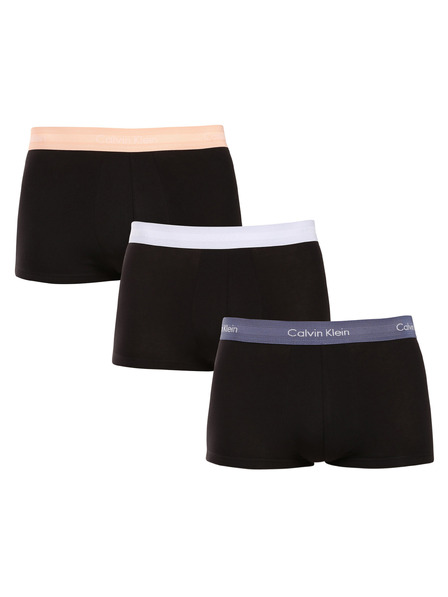 Calvin Klein Set de trei - boxeri bărbați Calvin Klein negri
