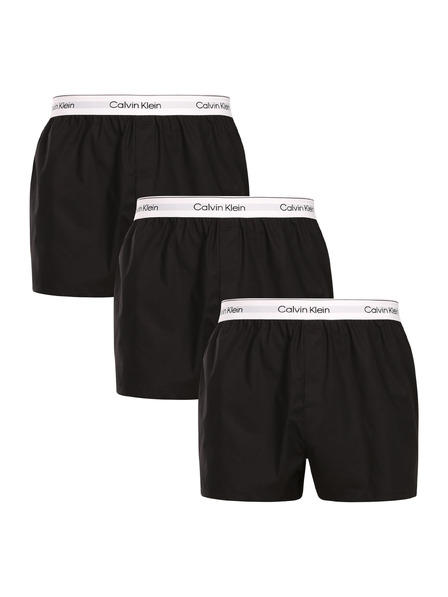 Calvin Klein Set trei - Tricouri bărbătești Calvin Klein negri