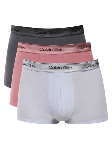 Calvin Klein Set de trei - boxeri bărbați Calvin Klein multicolori