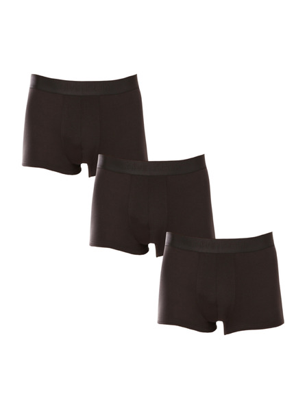 Calvin Klein Set de trei - boxeri bărbați Calvin Klein negri