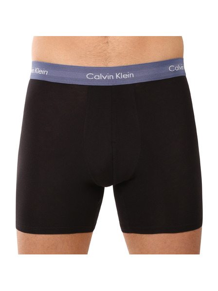 Calvin Klein Set de trei - boxeri bărbați Calvin Klein negri