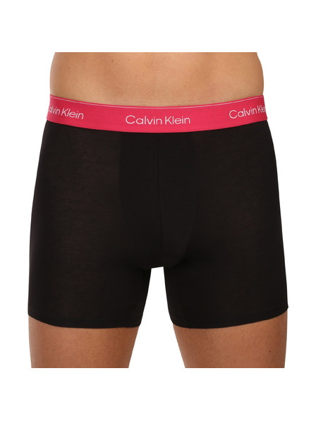 Calvin Klein Set de trei - boxeri bărbați Calvin Klein negri