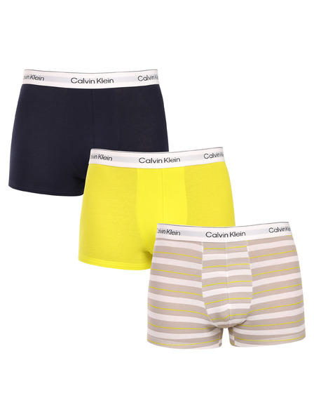 Calvin Klein Set de trei - boxeri bărbați Calvin Klein multicolori