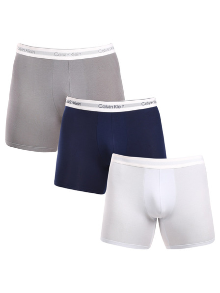 Calvin Klein Set de trei - boxeri bărbați Calvin Klein multicolori