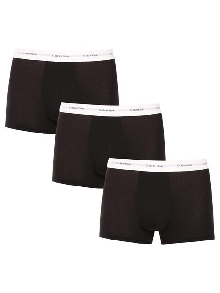 Calvin Klein Set de trei - boxeri bărbați Calvin Klein negri