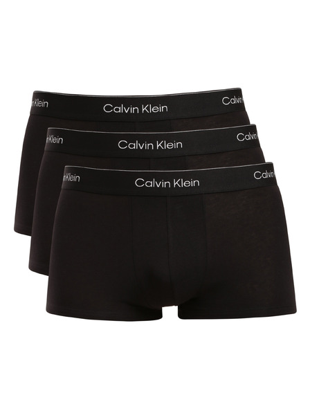 Calvin Klein Set de trei - boxeri bărbați Calvin Klein negri