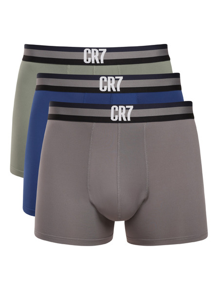 CR7 Set trei - Boxeri bărbătești CR7 multicolor