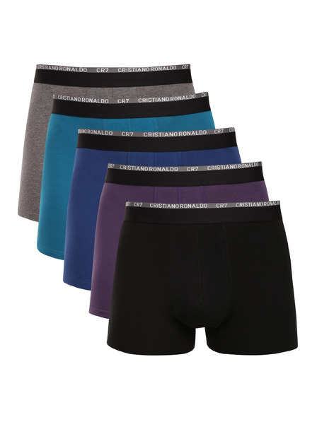 CR7 Set cinci - Boxeri bărbătești CR7 multicolor