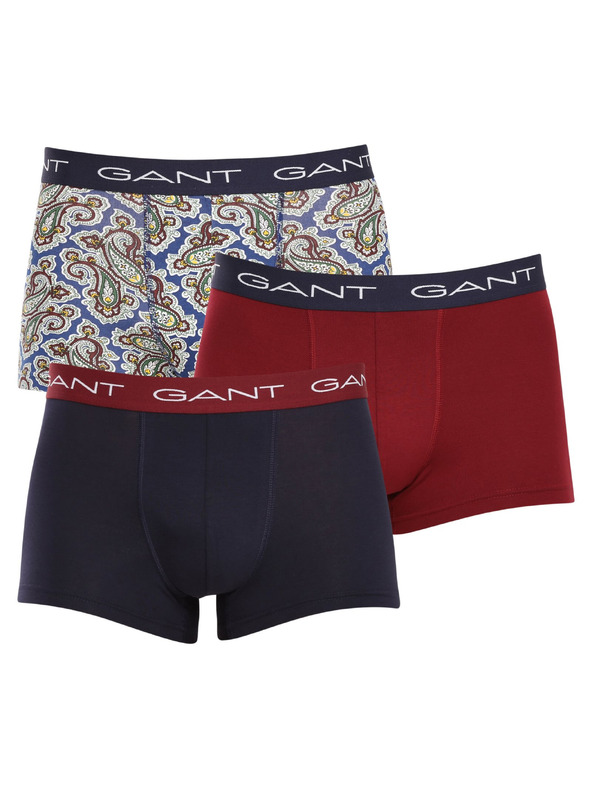 Gant Set trei - Boxeri bărbătești Gant multicolor