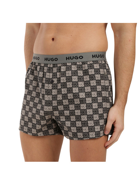HUGO Set de trei - caleți bărbătești HUGO multicolori