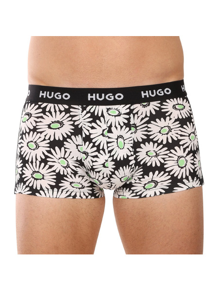 HUGO Set de trei - boxeri bărbătești HUGO multicolori