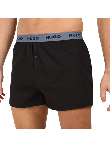 HUGO Set de trei - caleți bărbătești HUGO multicolori