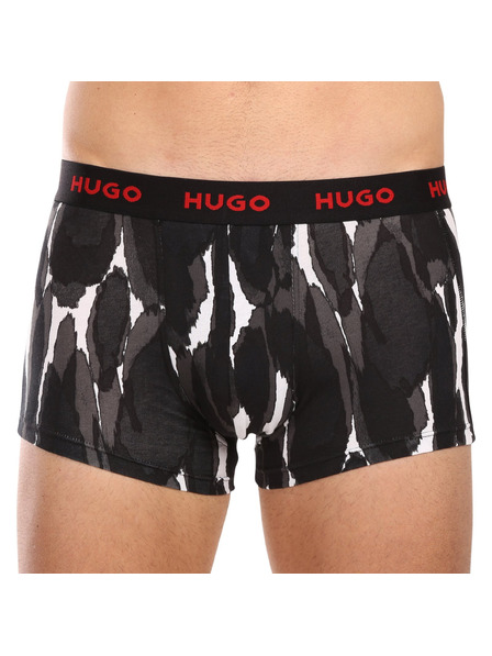HUGO Set de trei - boxeri bărbătești HUGO multicolori