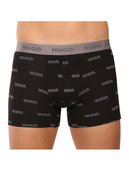HUGO Set de trei - boxeri bărbătești HUGO multicolori