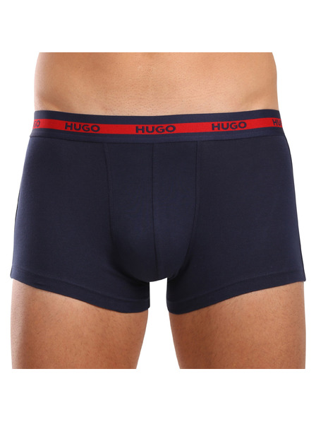 HUGO Set de trei - boxeri bărbătești HUGO multicolori