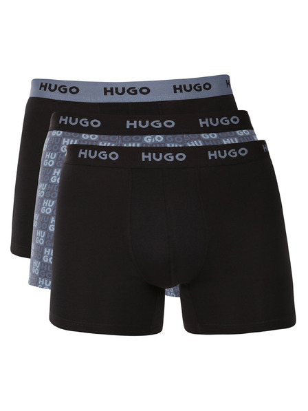 HUGO Set de trei - boxeri bărbătești HUGO multicolori
