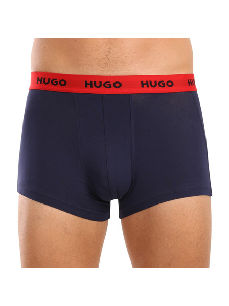 HUGO Set de trei - boxeri bărbătești HUGO multicolori