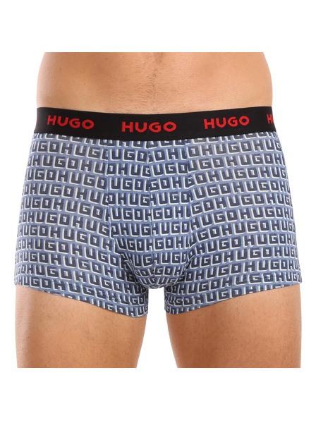 HUGO Set de trei - boxeri bărbătești HUGO multicolori