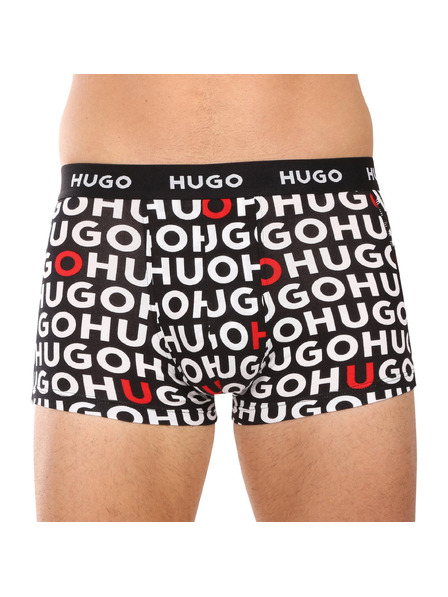 HUGO Set de trei - boxeri bărbătești HUGO multicolori