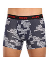 HUGO Set de trei - boxeri bărbătești HUGO multicolori