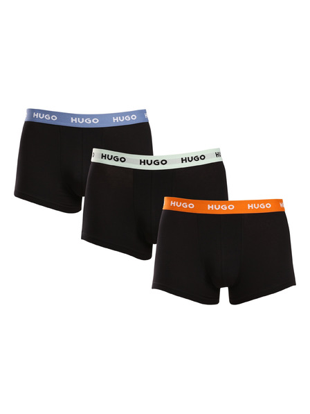 HUGO Set de trei - boxeri bărbătești HUGO multicolori