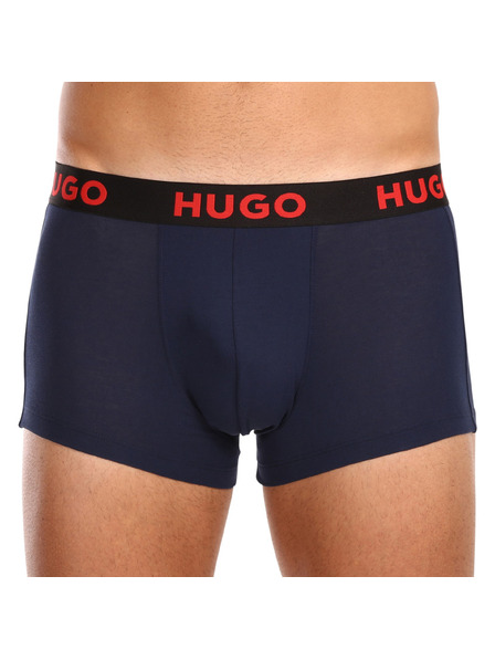 HUGO Set de trei - boxeri bărbătești HUGO multicolori