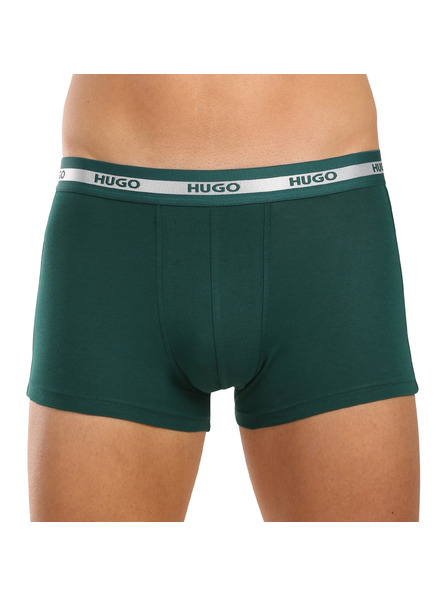 HUGO Set de trei - boxeri bărbătești HUGO multicolori