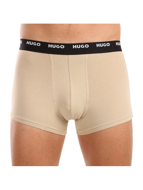 HUGO Set de cinci - boxeri bărbătești HUGO multicolori