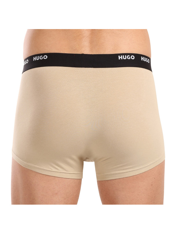 HUGO Set de cinci - boxeri bărbătești HUGO multicolori