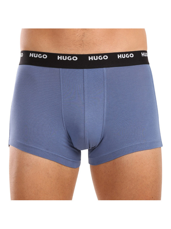 HUGO Set de cinci - boxeri bărbătești HUGO multicolori