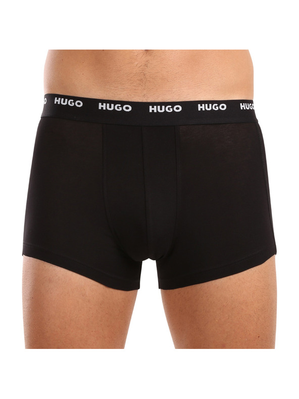 HUGO Set de cinci - boxeri bărbătești HUGO multicolori