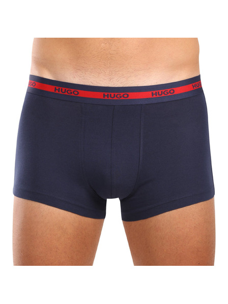HUGO Set de trei - boxeri bărbătești HUGO multicolori