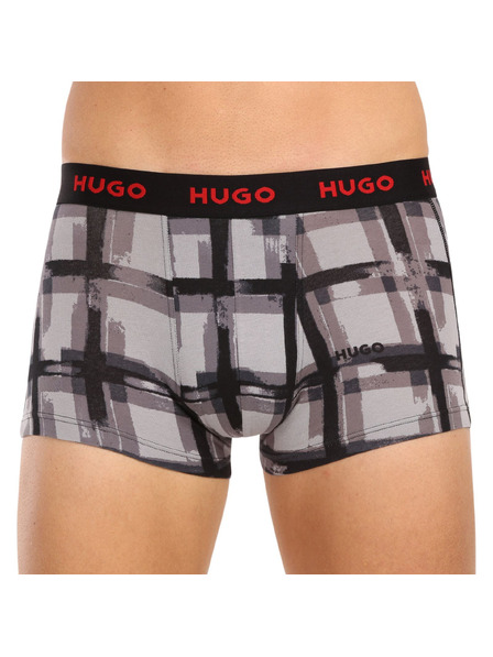 HUGO Set de trei - boxeri bărbătești HUGO multicolori