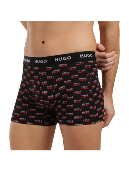 HUGO Set de trei - boxeri bărbătești HUGO multicolori