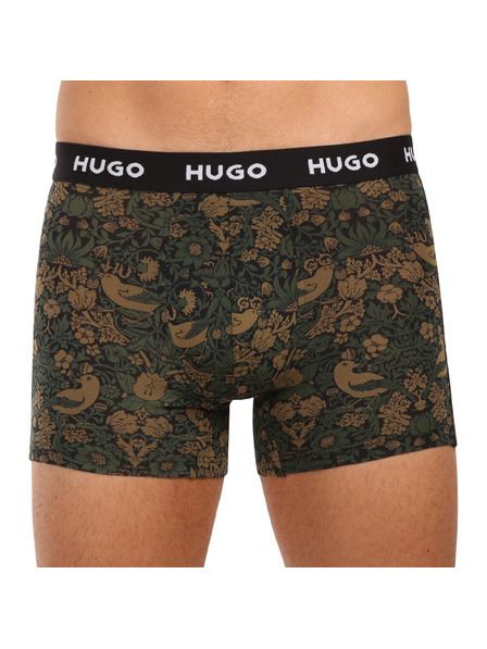 HUGO Set de trei - boxeri bărbătești HUGO multicolori