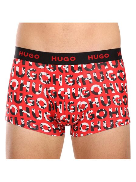 HUGO Set de trei - boxeri bărbătești HUGO multicolori