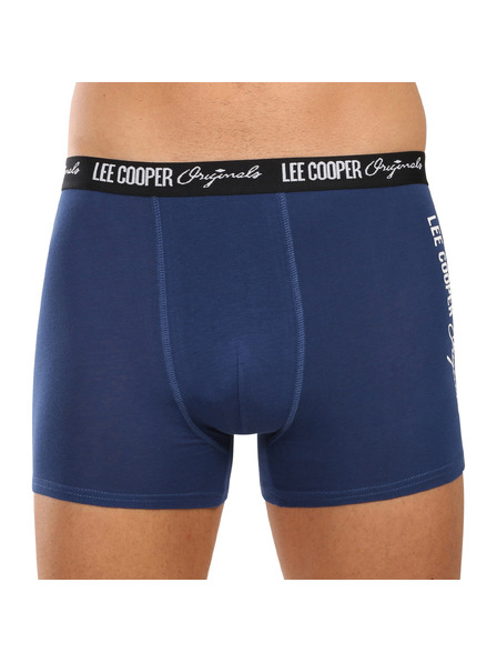 Lee Cooper Set de șapte - boxeri bărbătești Lee Cooper albastri