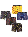 Lee Cooper Set de cinci - boxeri bărbătești Lee Cooper multicolori