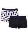 Molvy Set de doi - boxeri bărbătești Molvy multicolori