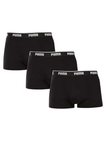 Puma Set de trei - boxeri bărbați Puma negri