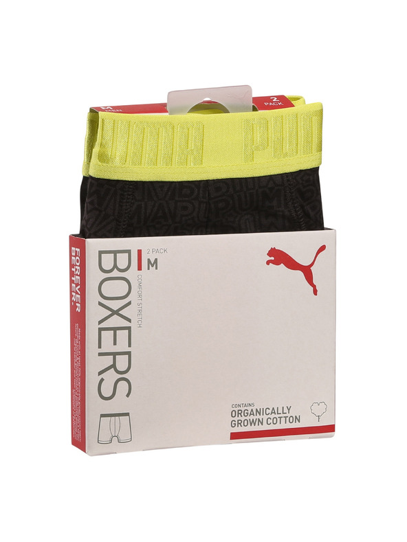 Puma Set de doi - boxeri bărbați Puma multicolor