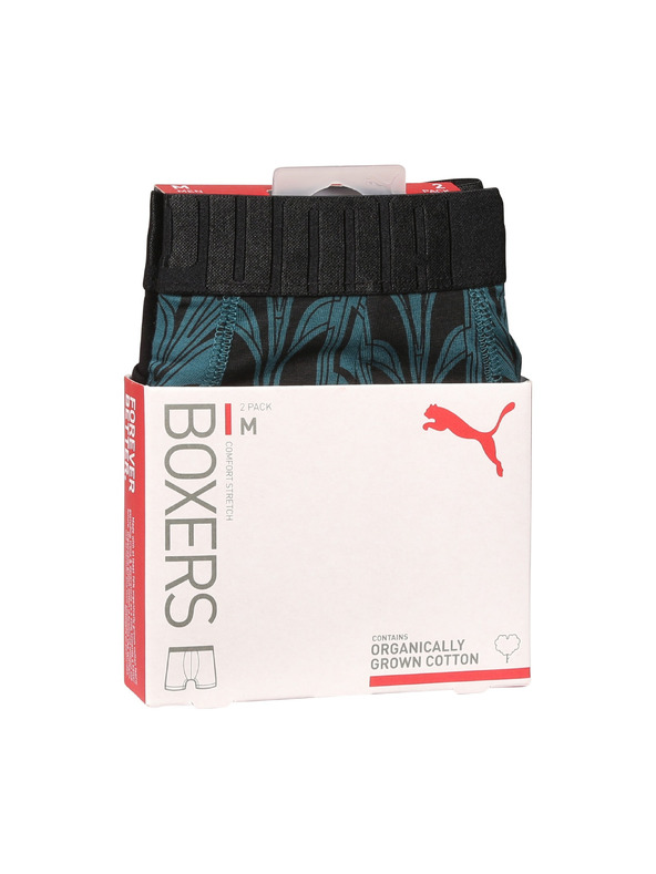 Puma Set de doi - boxeri bărbați Puma multicolor