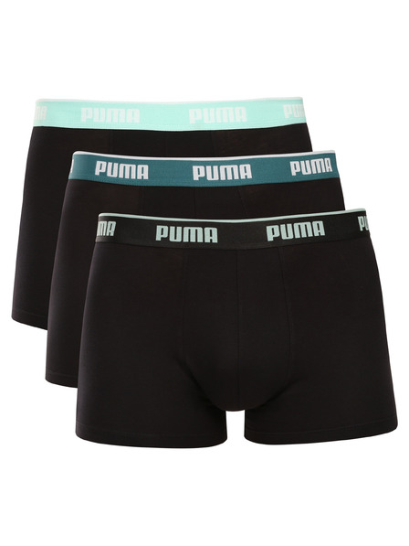 Puma Set de trei - boxeri bărbați Puma negri