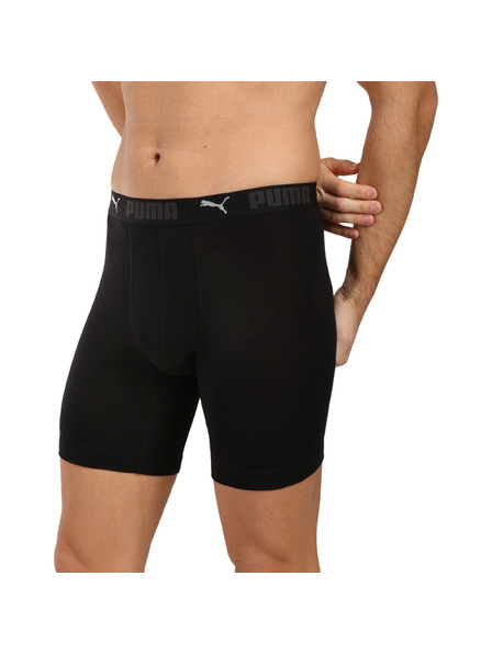 Puma Set de doi - boxeri bărbați Puma elastic sport negri