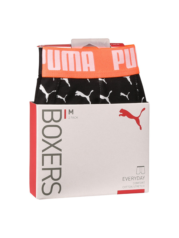 Puma Set de doi - boxeri bărbați Puma multicolor