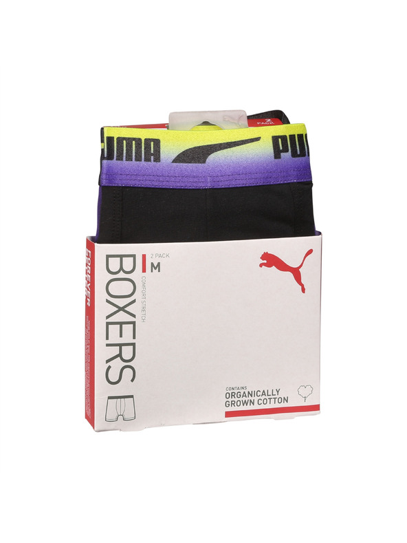 Puma Set de doi - boxeri bărbați Puma multicolor